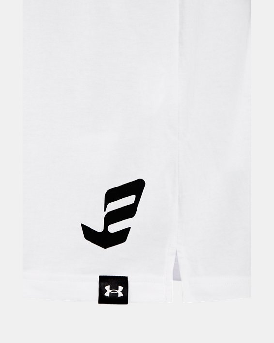 Men's UA Embiid Talker T-Shirt in White image number 7